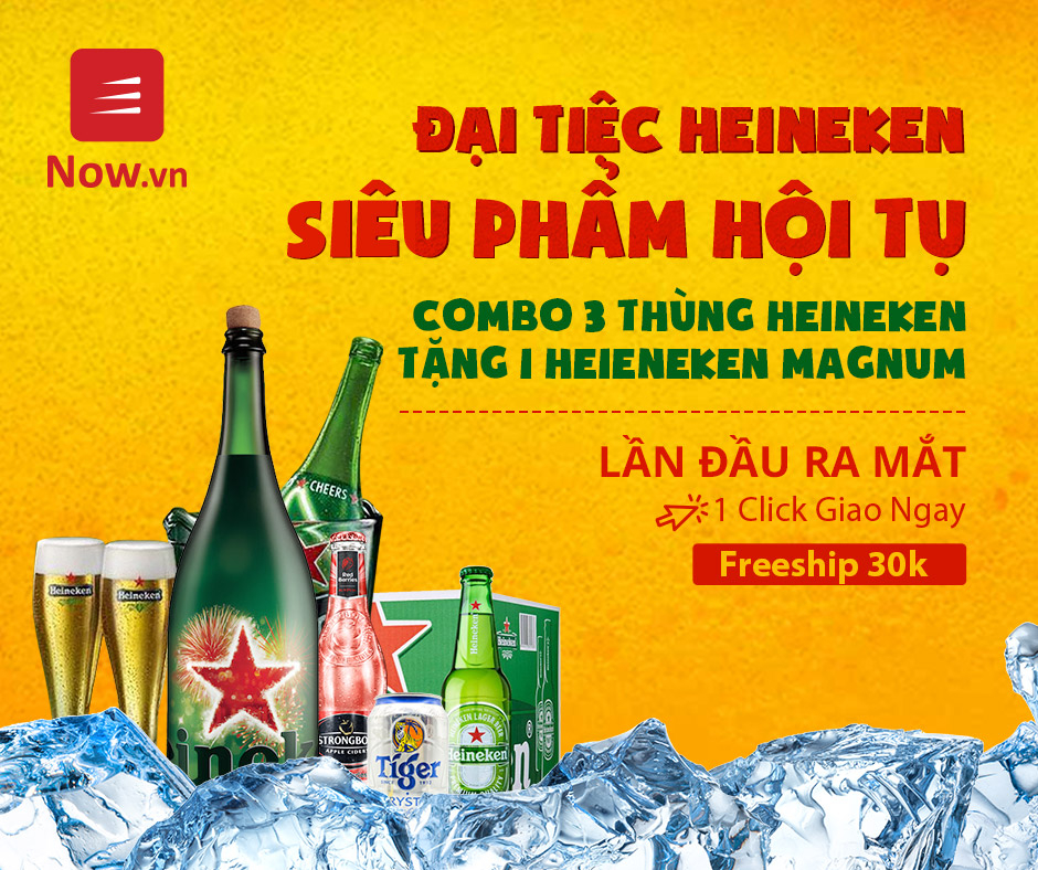 Đại Tiệc Khủng Nhất Heineken Việt Nam Đầu Năm 2018 Với MarketNow