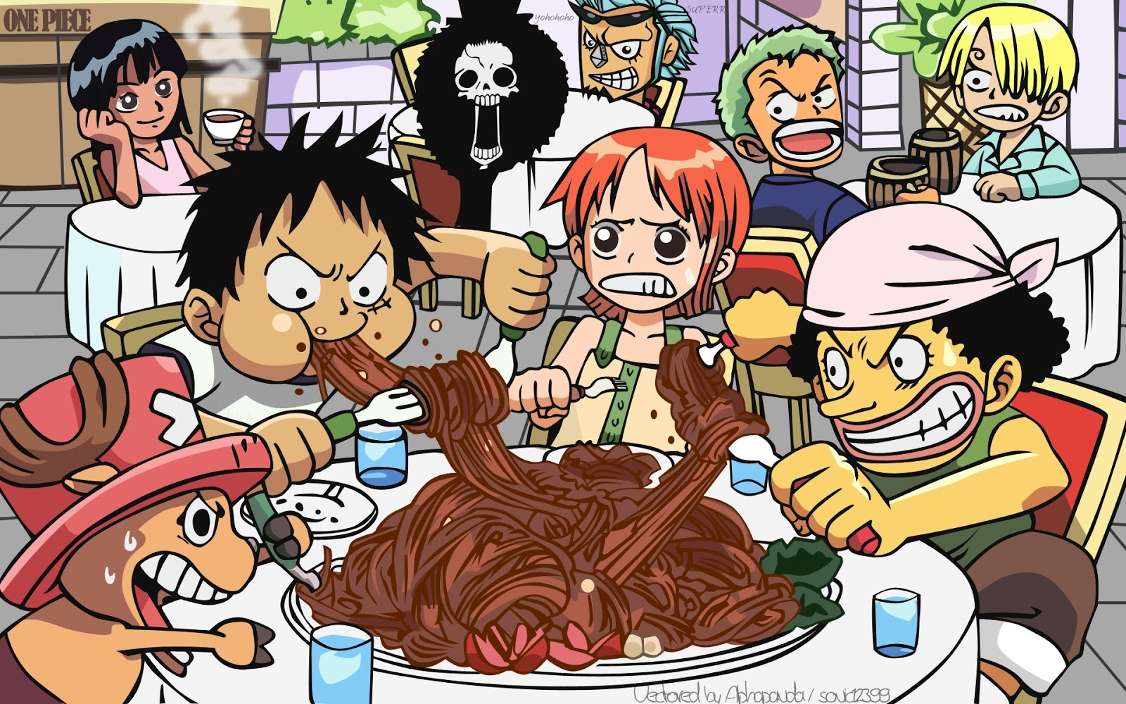 Poster One Piece Đặc Biệt - Băng Mũ Rơm Lịch Lãm - TeenBox