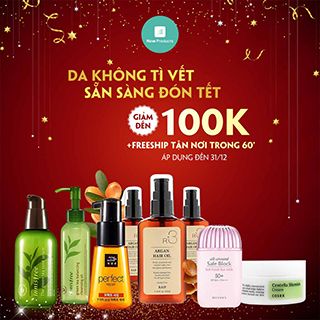 [Now Products] - Chăm Sóc Da Không Tỳ Vết Sẵn Sàng Đón Tết