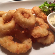 Deep fried Calamari, served with tartare dip