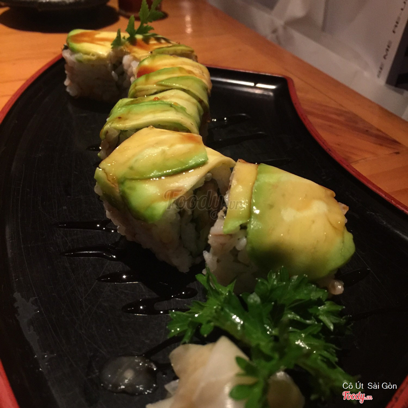 Sushi bơ lươn
