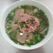 Phở tái chín