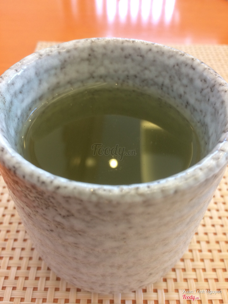 Trà xanh Nhật Bản nóng