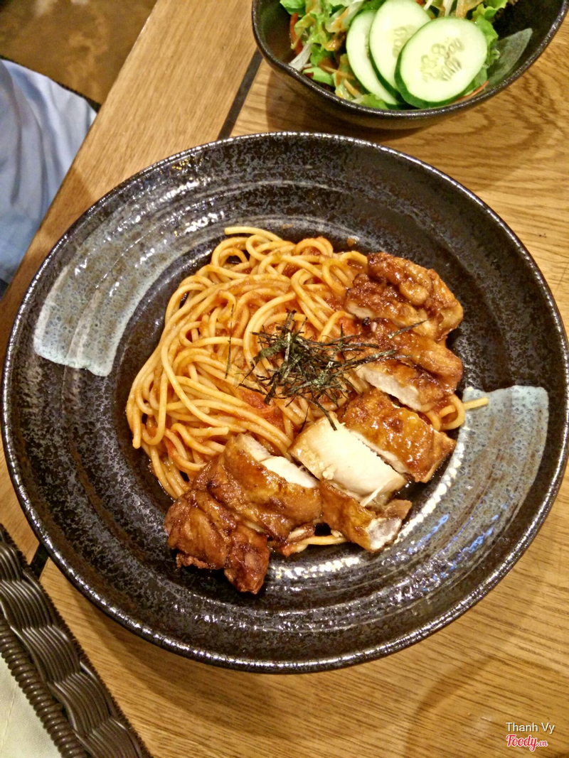 Chicken Teriyaki Spaghetti 🍝