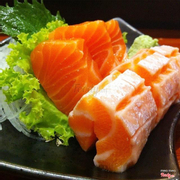 sashimi bụng cá hồi - cá hồi