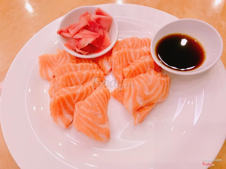 sashimi cá hồi