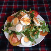 Salad trộn trứng