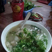 Phở gầu gân