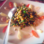 Hến Xúc Bánh Tráng (Baby clams with rice cracker) - this was soo good :) 1/2