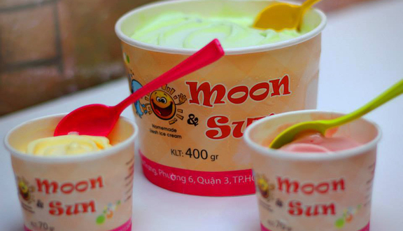 Moon & Sun Fresh Ice Cream - Homemade