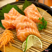 sashimi cá hồi
