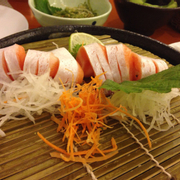 sashimi bụng cá hồi