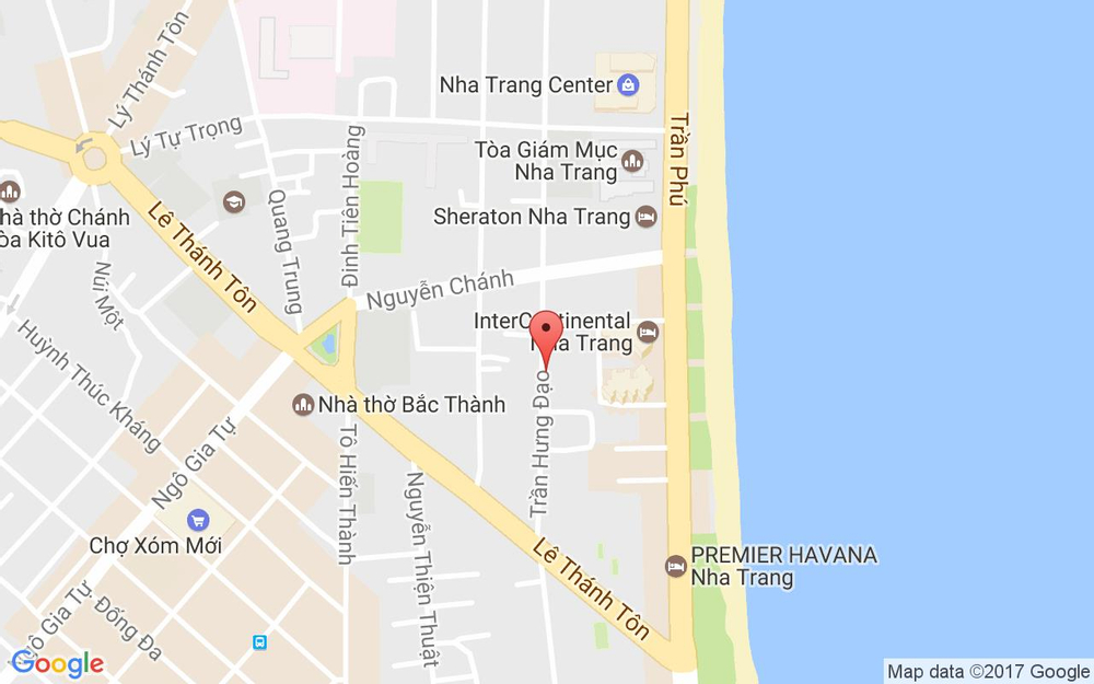 Vị trí bản đồ Siêu Thị Ngọc Phước - Trần Hưng Đạo ở Khánh Hoà