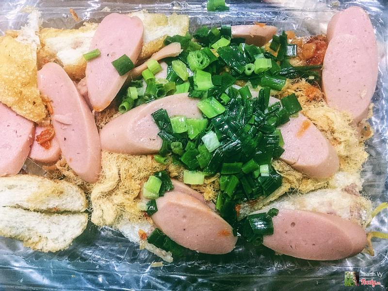 Bánh mì nướng muối ớt - 18k