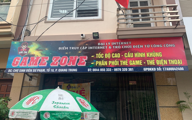 Game Zone - Internet - Quang Trung
