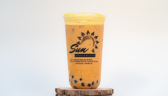 Sun Coffee & Milktea - Trà Thái Đỏ & Kem Trứng Cháy - Huỳnh Ngọc Huệ
