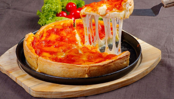 Uyên Thư Foods - Pizza Chicago Nhân Nhồi Phômai - Nguyễn Ái Quốc