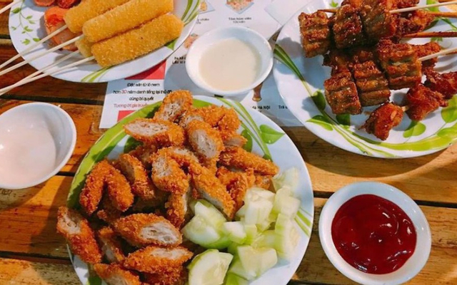 17 Food - Nem Nướng Nha Trang, Cơm Gà & Gà Rán - Ô Chợ Dừa