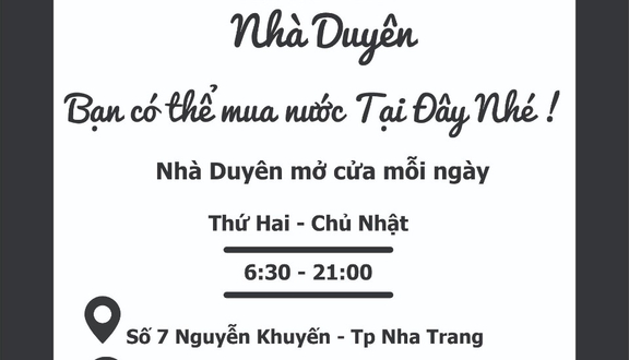 NHÀ DUYÊN - Trà Sữa - 07 Nguyễn Khuyến