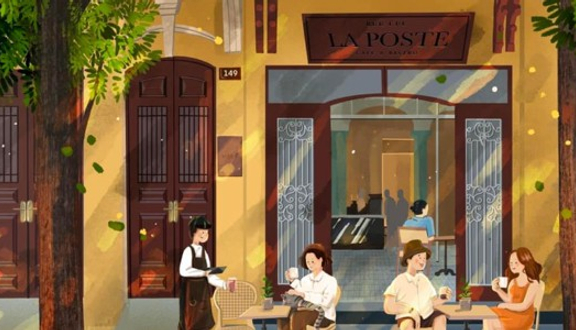 Bưu Cục La Poste - Cafe & Bistro - Phùng Hưng