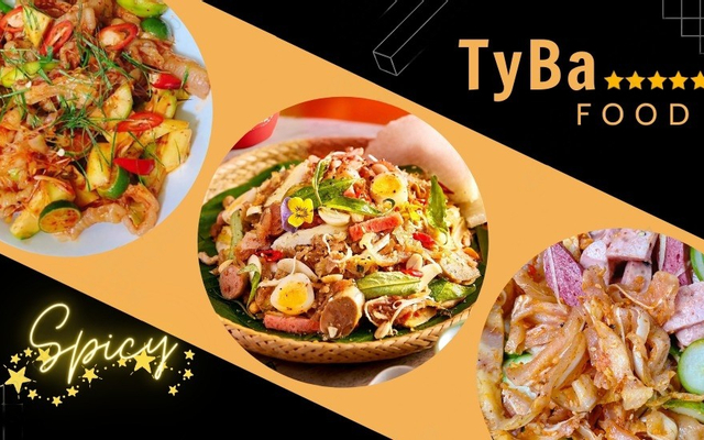 Tré Trộn Tai Heo & Chân Gà Sốt Thái - TyBaFood