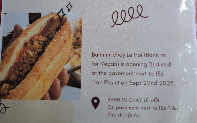 Lê Hội - Bánh Mì Chay - Nguyễn Huệ