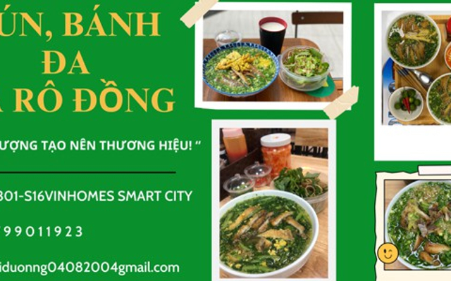 Bánh Đa Cá Rô Đồng Vàng - Đồ Ăn - Vinhomes Smart City