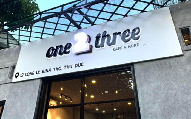 ONE 2 THREE Kafé - Cà Phê, Trà & Bánh - Công Lý