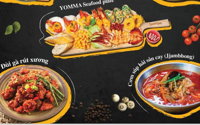 Yomma Kitchen & Pub - Seafood Plate - 140 - 142 Châu Thị Vĩnh Tế