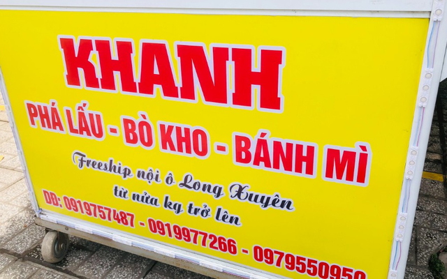 Phá Lấu Khanh - Đồ Ăn - Nguyễn Thái Học