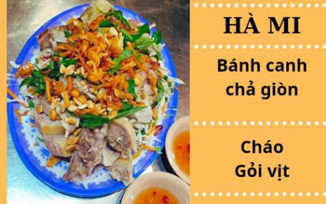 Hà Mi - Bánh Canh Chả Giòn, Cháo & Gỏi Vịt - 137/79 Hoàng Văn Thụ, P. 7