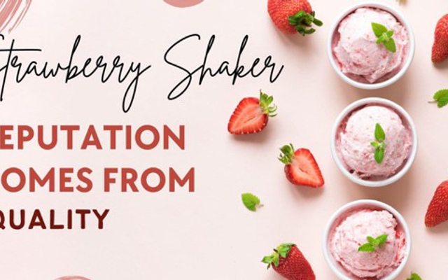 Strawberry Shaker - Dâu Tây Lắc - 21 Nguyễn Chí Thanh