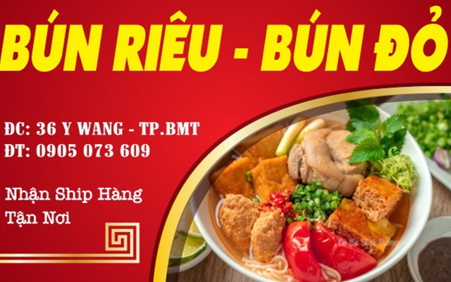 Bún Riêu Buôn Mê - Bún Riêu & Bún Đỏ - Y Wang