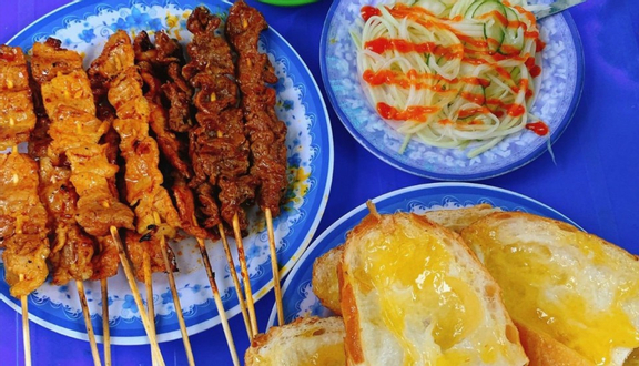 Chalu - Bánh Mì Xiên Thịt Nướng Campuchia - Đường HT13
