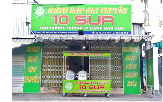 BÁNH BAO GIA TRUYỀN 10 SUA - Tiệm Bánh - 54A1 Trần Nam Phú