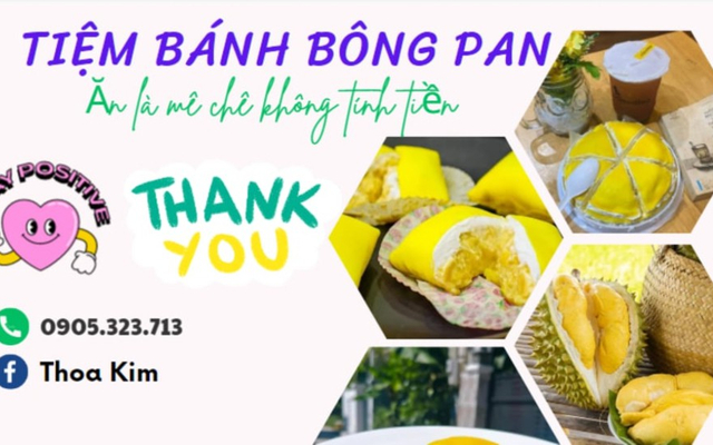 Tiệm Bánh Bông Pan - Crepe Sầu Riêng - Nguyễn Đình Chiểu