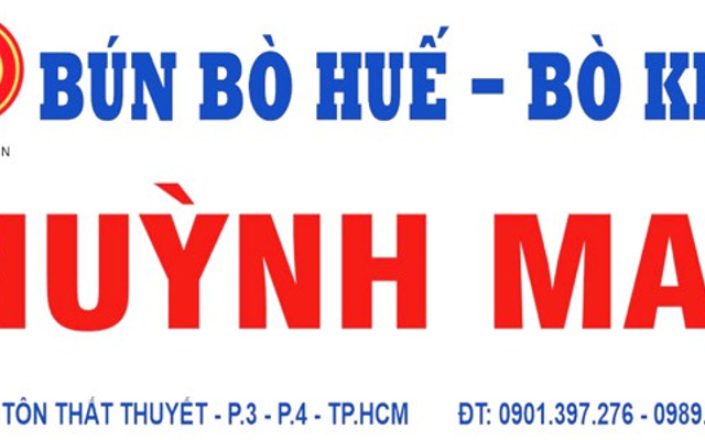 Bún Bò & Bò Kho HUỲNH MAI - Quán Ăn - Tôn Thất Thuyết