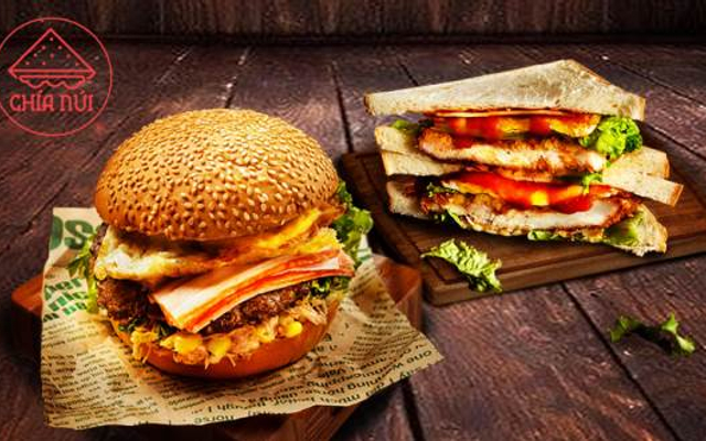 Sandwich - Hamburger Chía Núi - Minh Phụng