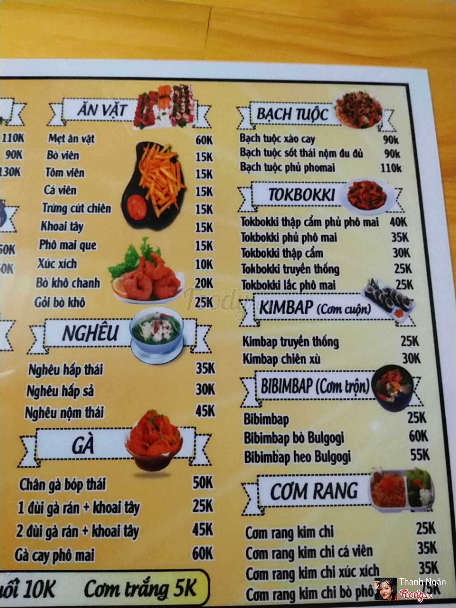 Lee Korean Food ở Tp. Huế, Huế | Menu Thực đơn & Giá cả | The Beti Food -  Bibimbap - 40 Nguyễn Lộ Trạch 