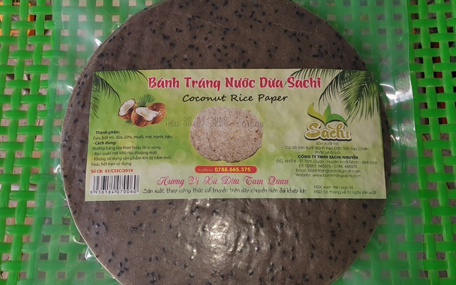 Sachi - Bánh Tráng Nước Dừa