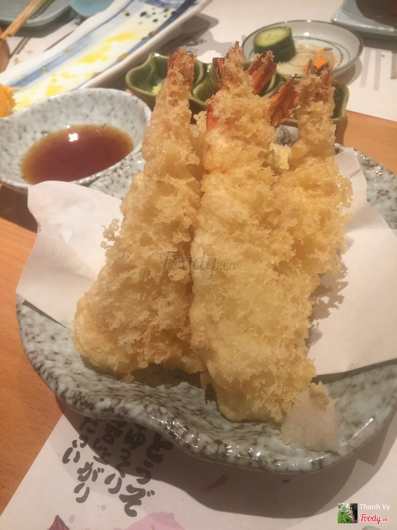 Tôm chiên tempura