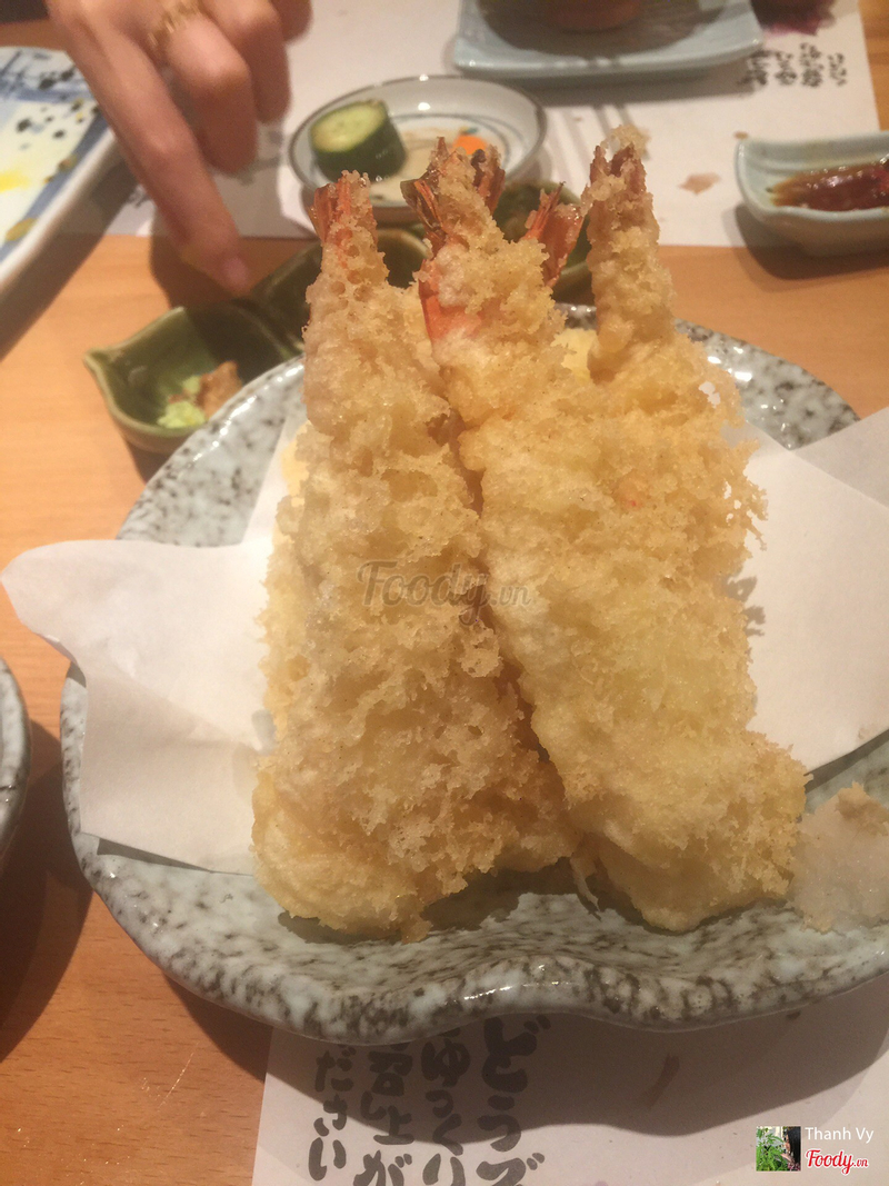 Tôm chiên tempura