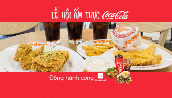 FoodFest - Gà Rán Popeyes - Lê Đại Hành - NowFoodxCoca-Cola