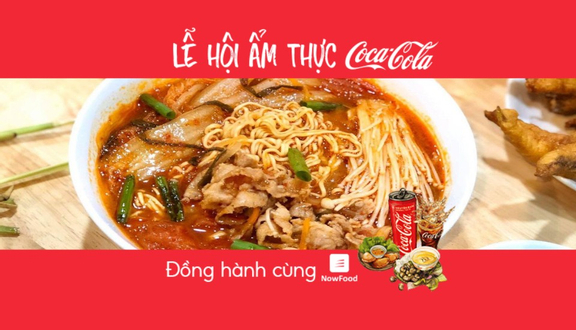 FoodFest - Hai Anh Cận - Bún & Mì Kim Chi Bò Mỹ - NowFood x Coca