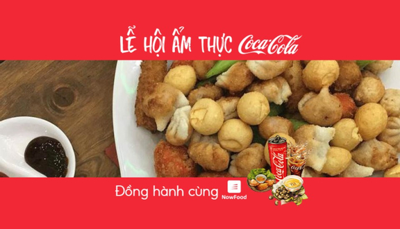 FoodFest - Ăn Vặt Tom Tom - Cá Viên Chiên & Bánh Flan - Hùng Vương - Nowfood x Coca
