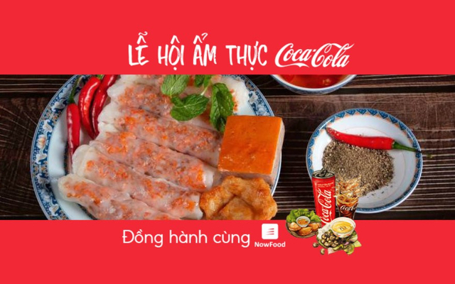 FoodFest - Bánh Cuốn Dẻo Phượng Nguyễn - Nowfood x Coca
