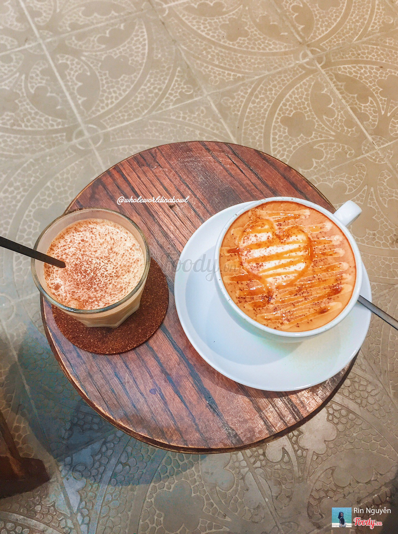 May day + latte caramel