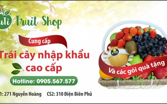 Tuti Fruit Shop - Trái Cây Nhập Khẩu Đà Nẵng - Lê Duy Đình
