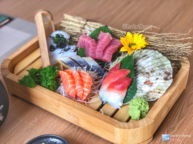 Set 5 loại sashimi