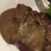 Steak chín